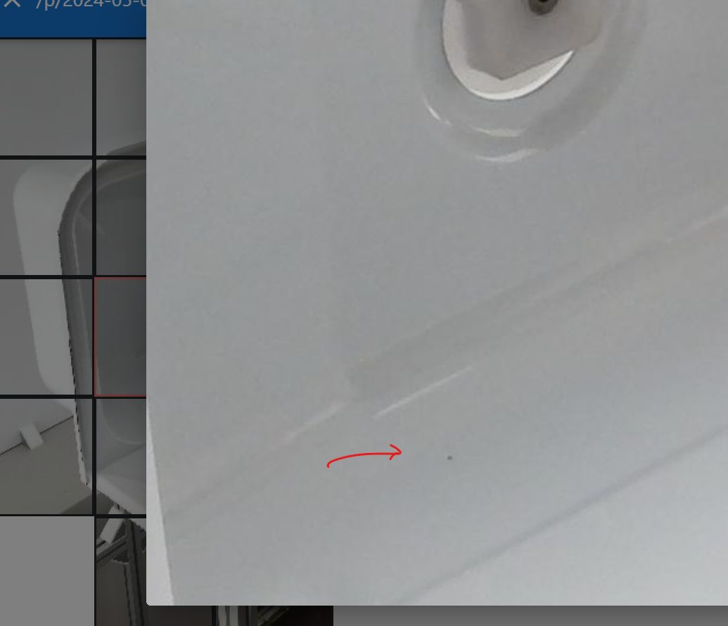Defect detection on the gloss surface — flaws invisible at a casual glance
